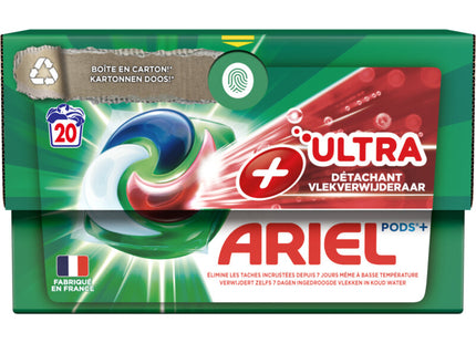 Ariel 4-in-1 pods+ ultra detergent capsules