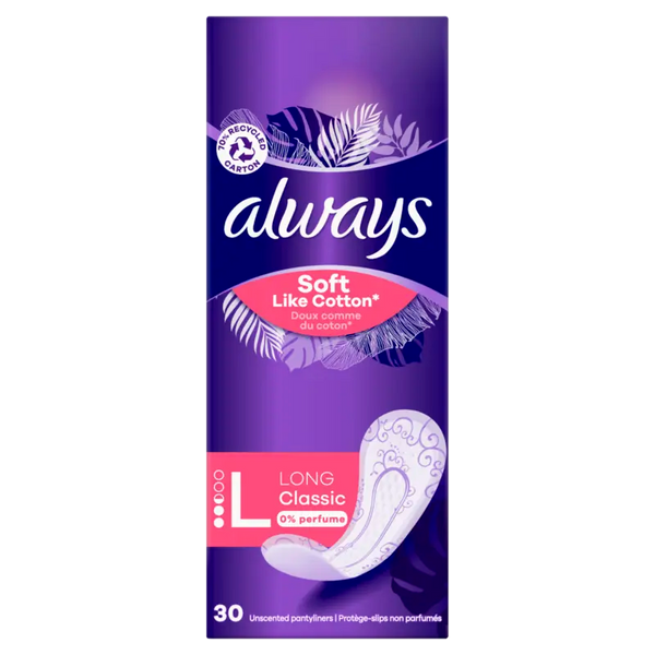 Always Soft wie Baumwolle Long Classic 0 % Parfum