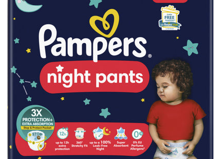 Pampers Baby-dry night pants nappy pants 6