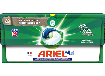 Ariel 3-in-1 pods original detergent capsules