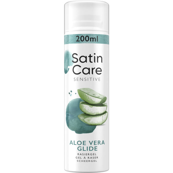 Gillette Satin care sensitive aloe vera scheergel  Dutchshopper