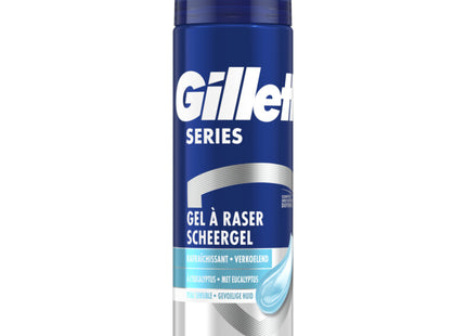 Gillette Series sensitive cool shaving gel