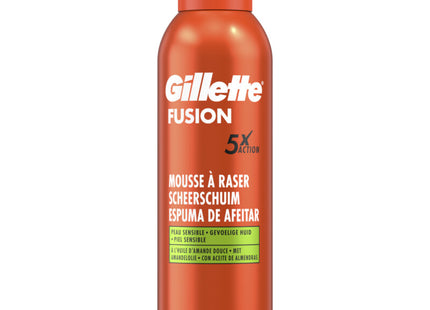 Gillette Fusion sensitive shaving cream