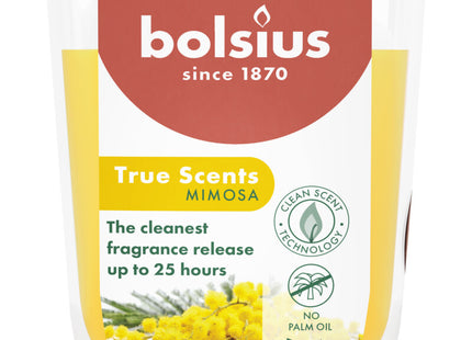 Bolsius True scents geurglas mimosa 8cm