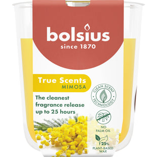 Bolsius True scents geurglas mimosa 8cm