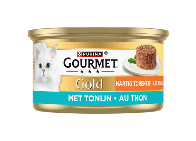 Gourmet Gold herzhafter Turm mit Thunfisch