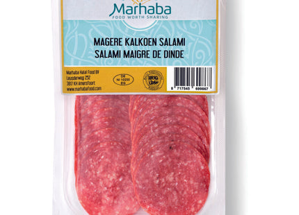 Marhaba Magere kalkoen salami