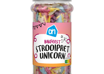 Bakfeest strooipret unicorn