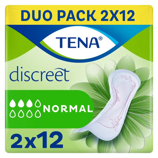 Tena Lady discreet normal pads 2-pack
