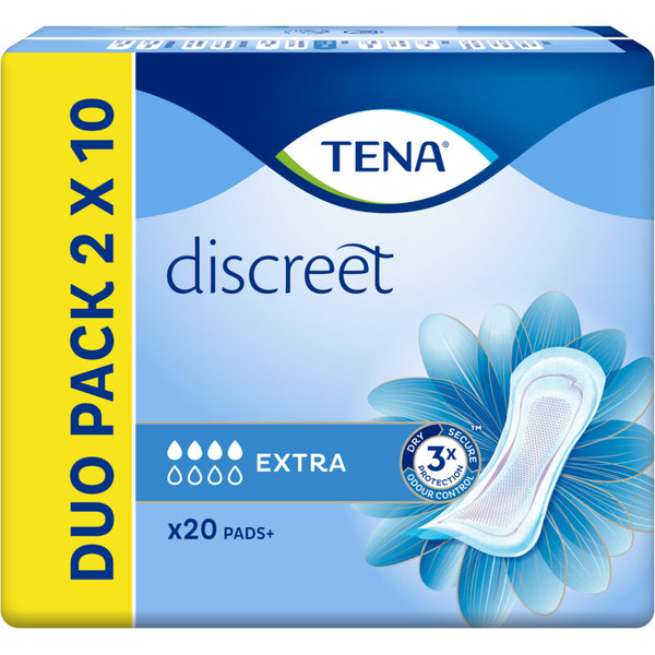 Tena Discreet extra sanitary pads 2-pack
