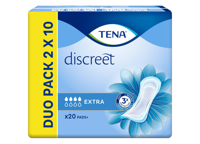 Tena Discreet Extra-Damenbinden im 2er-Pack