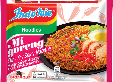 Indo mie Noodles mi goreng hot & spicy