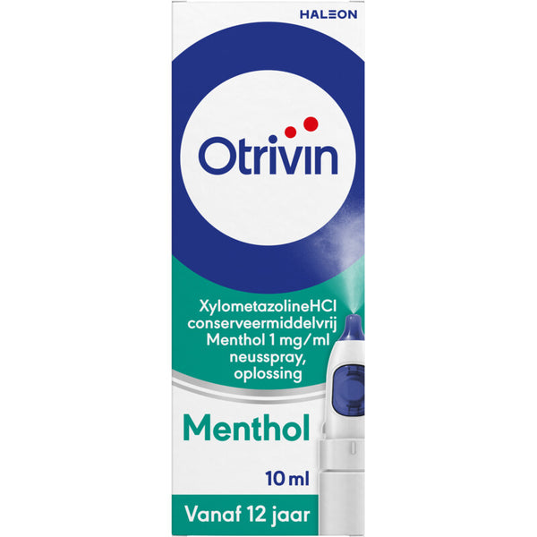 Otrivin XylometazolineHCI 1 mg/ml Menthol
