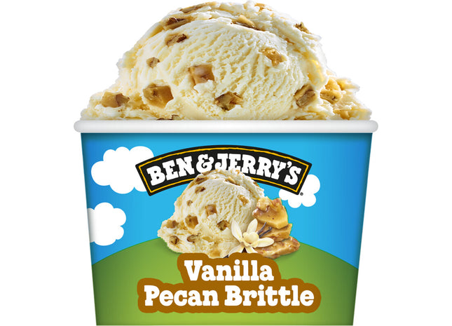 Ben & Jerry's Vanilla pecan brittle