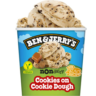 Ben & Jerry's Cookies on cookie dough non-dairy