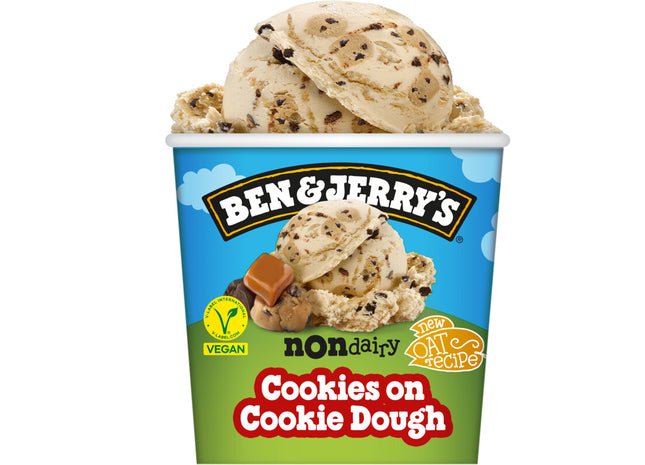 Ben & Jerry's Cookies on cookie dough non-dairy