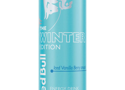 Red Bull Winter edition iced vanilla berry smaak