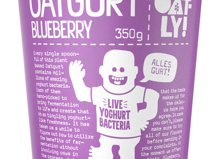 Oatly! Oatgurt blueberry  Dutchshopper