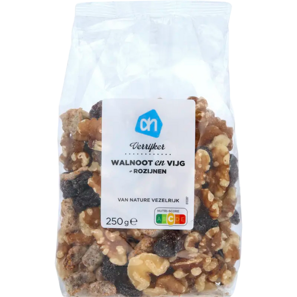 Enricher walnut and fig raisins