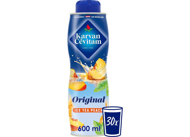 Karvan Cévitam Original ice tea peach siroop