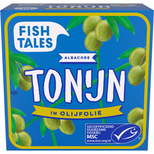 Fish Tales Witte tonijn in olijfolie