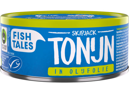 Fish Tales Skipjack tonijn in olijfolie