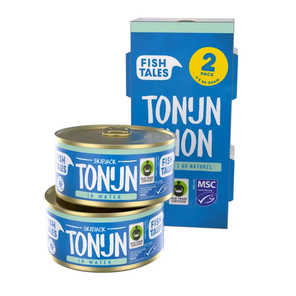 Fish Tales Skipjack tuna in water 2-pack