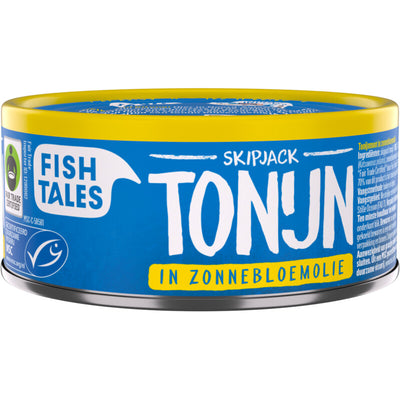 Tonijn in zonnebloemolie