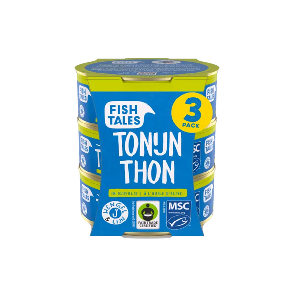 Fish Tales Skipjack Thunfisch in Olivenöl 3er-Pack