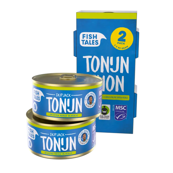 Fish Tales Skipjack tuna in olive oil 2-pack