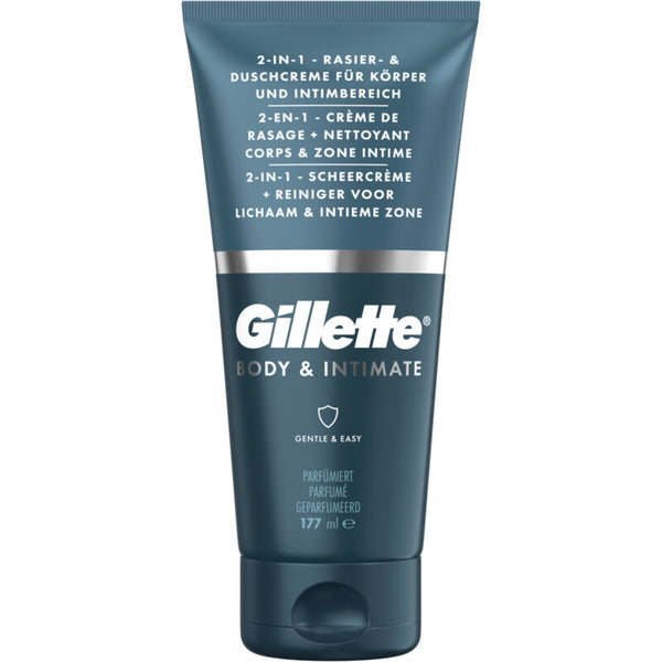 Gillette Intimate 2-1 scheercrème + reiniger