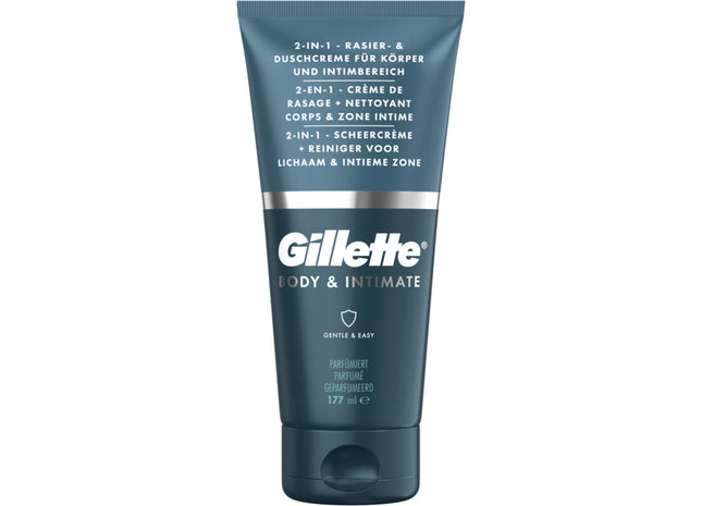 Gillette Intimate 2-1 Rasiercreme + Reiniger