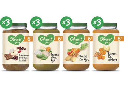 Olvarit Variatiemenu maaltijd 6m+