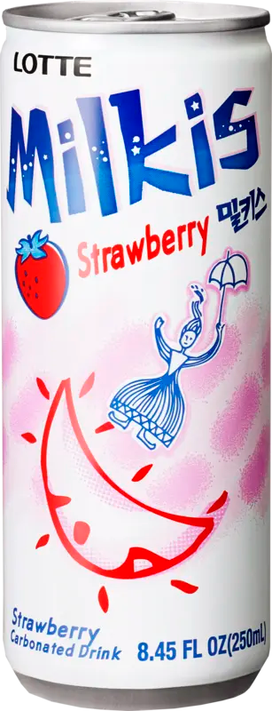 Lotte Milkis strawberry
