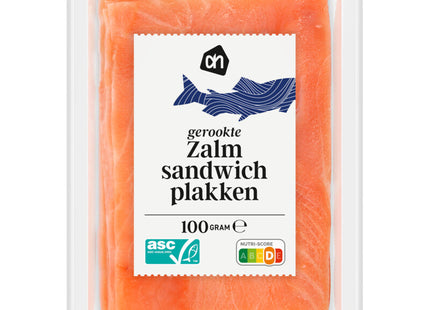 Sandwich zalmplakken