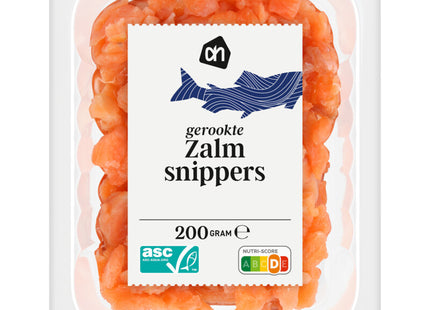 Gerookte zalmsnippers