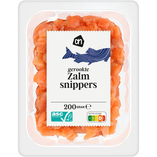 Gerookte zalmsnippers