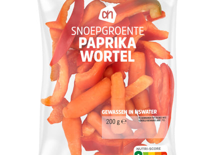 Snoepgroente paprika wortel