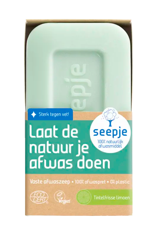 Seepje Vaste afwaszeep tintelfrisse limoen
