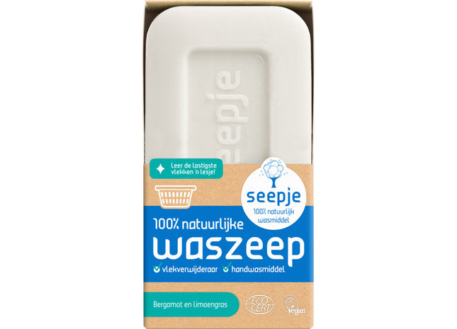 Seepje Waschseife Bergamotte und Lindengras