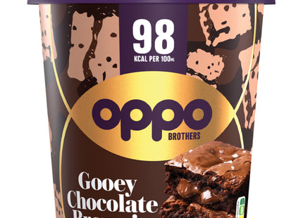 Klebriger Schokoladen-Brownie von Oppo Brothers