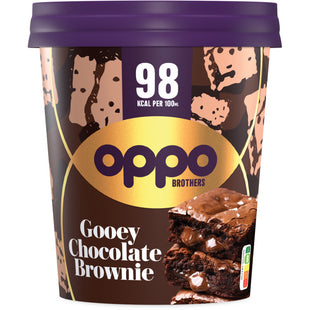Klebriger Schokoladen-Brownie von Oppo Brothers