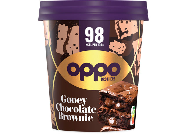 Klebriger Schokoladen-Brownie von Oppo Brothers