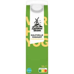 De Zaanse Hoeve Halfvolle yoghurt vanillesmaak