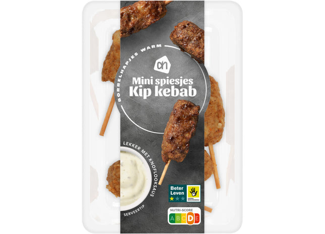 Mini spiesjes kip kebab