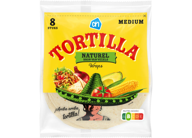 Tortilla naturel wraps