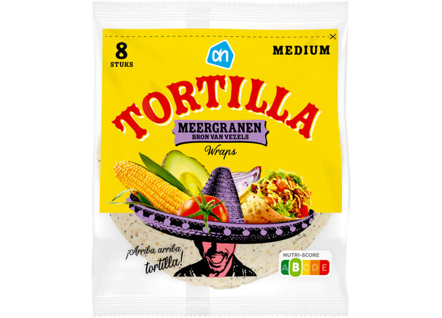 Tortilla meergranen wraps
