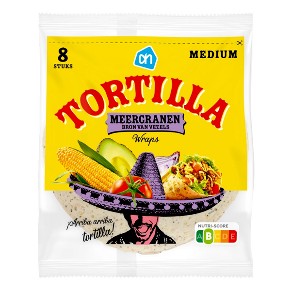 Tortilla meergranen wraps