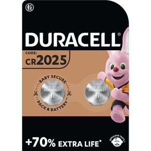 Duracell 2025 Lithium-knoopcelbatterijen CR2025