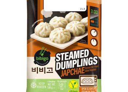 Bibigo Steamed dumplings japchae